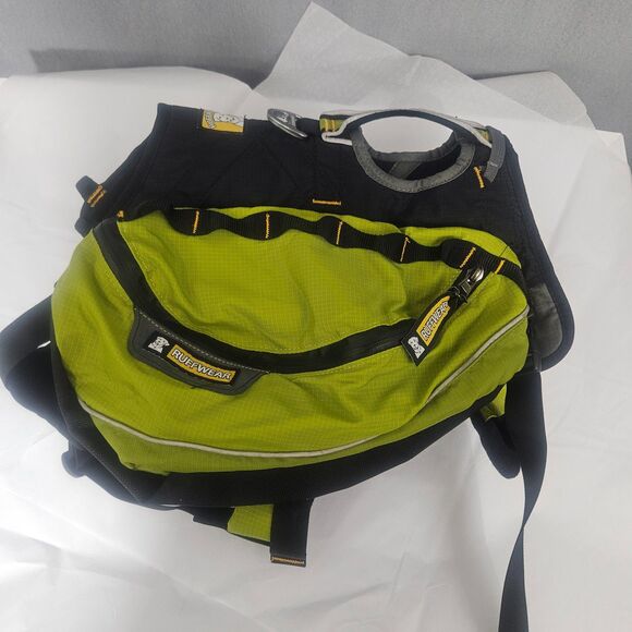Ruffwear Approach Dog Harness Saddlebag Sz Medium Dog Back Pack Hiking Handle - Picture 1 of 4